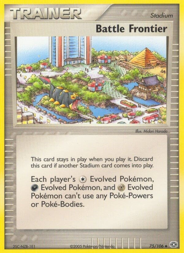 Image for Battle Frontier (75/106) (EX Emerald) (EM) - Pokemon