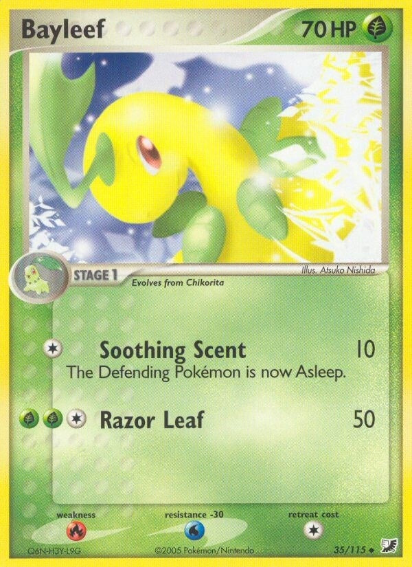 Bayleef (35/115) (Unseen Forces) Pokemon