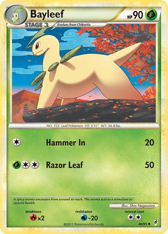 Image for Bayleef (40/95) - Pokemon