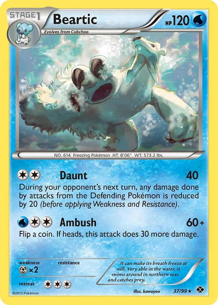 Image for Beartic (37/99) (Next Destinies) (NXD) - Pokemon