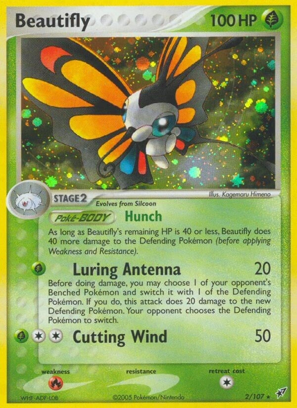 Image for Beautifly (2/107) - Pokemon