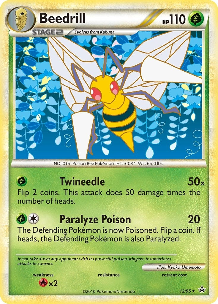 Image for Beedrill (12/95) (Unleashed) (UL) - Pokemon