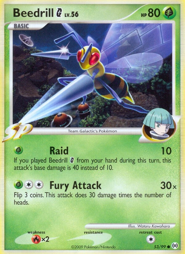 Image for Beedrill G (53/99) - Pokemon