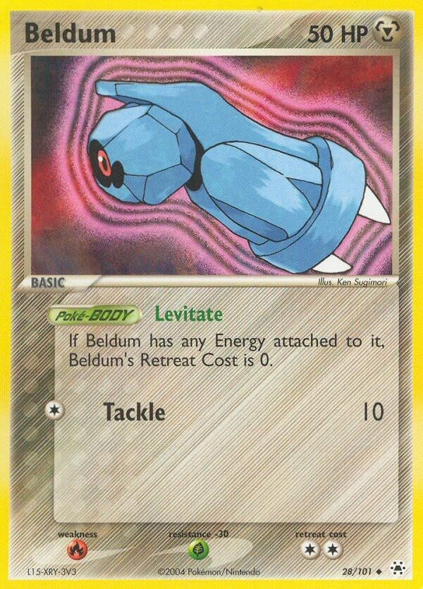 Beldum (28/101) (EX Hidden Legends) Pokemon