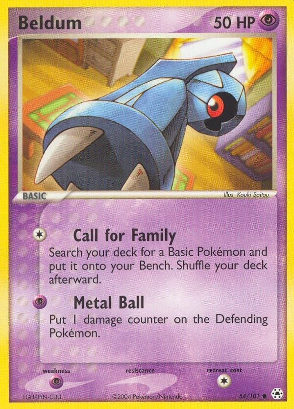 Beldum (54/101) (Hidden Legends) Pokemon
