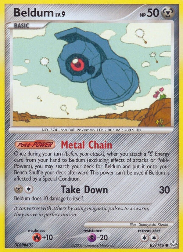 Image for Beldum (83) (83/146) (Legends Awakened) (LA) - Pokemon