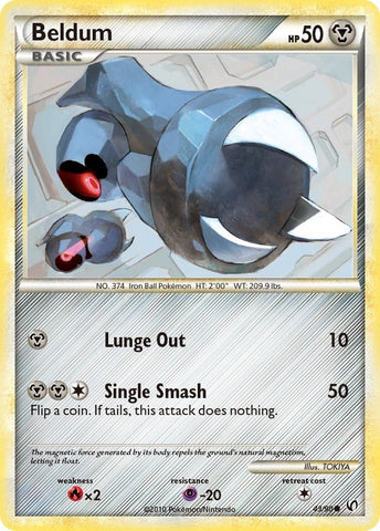 Image for Beldum (43/90) - Pokemon