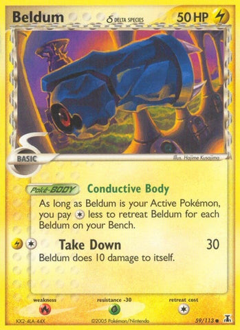 Image for Beldum (Delta Species) (59/113) - Pokemon