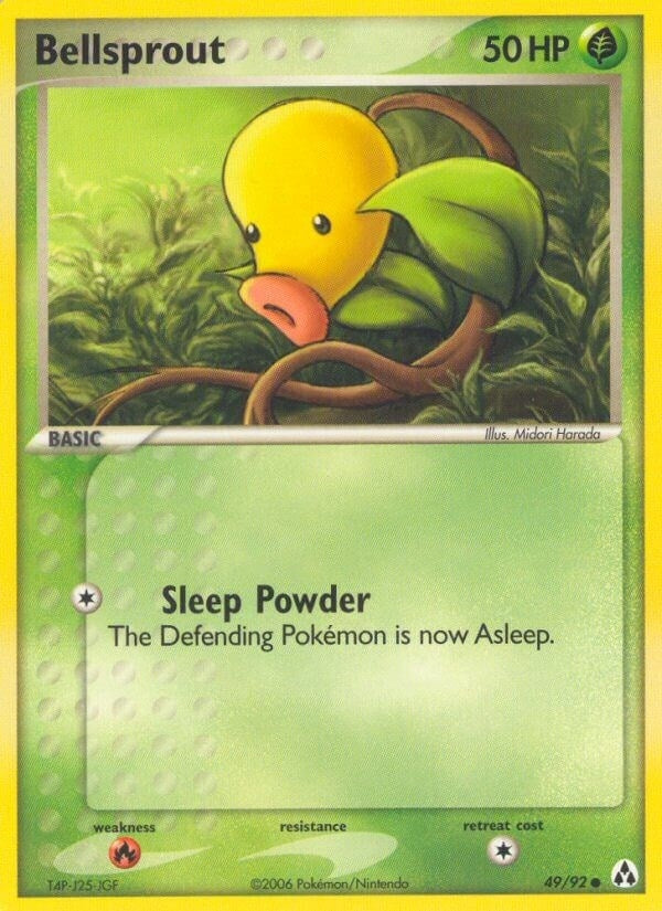 Image for Bellsprout (49/92) (EX Legend Maker) (LM) - Pokemon