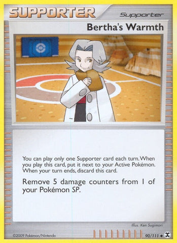 Image for Bertha's Warmth (90/111) (Rising Rivals) - Pokemon