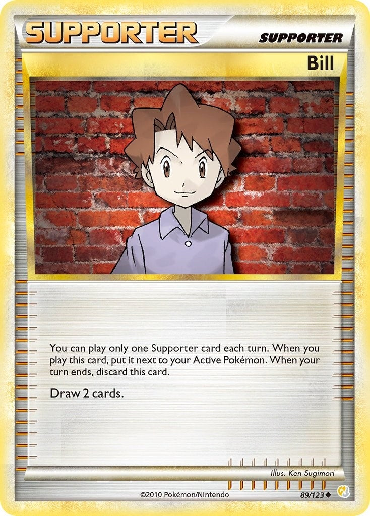 Image for Bill (89/123) (HeartGold SoulSilver) (HS) - Pokemon
