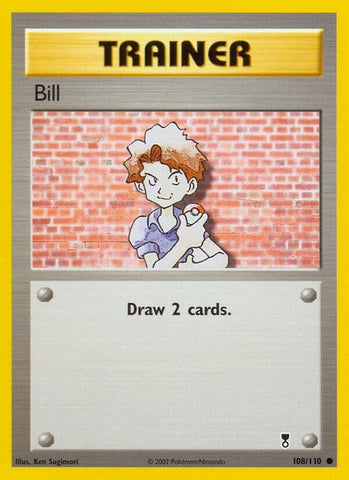 Bill (108/110) (Legendary Collection) Pokemon