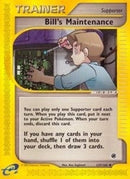 Bill's Maintenance (137/165) (Expedition) (EX) Pokemon
