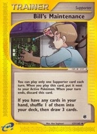 Bill's Maintenance (137/165) (Expedition) (EX) Pokemon