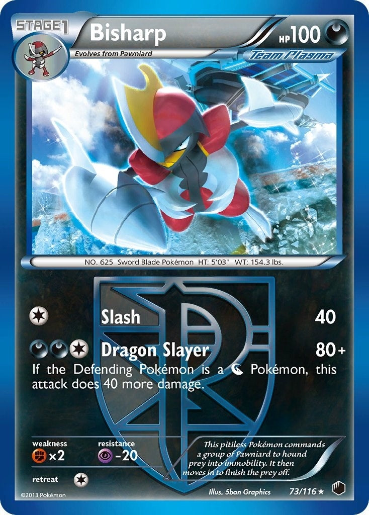 Image for Bisharp (Team Plasma) (73) (73/116) (Plasma Freeze) (PLF) - Pokemon