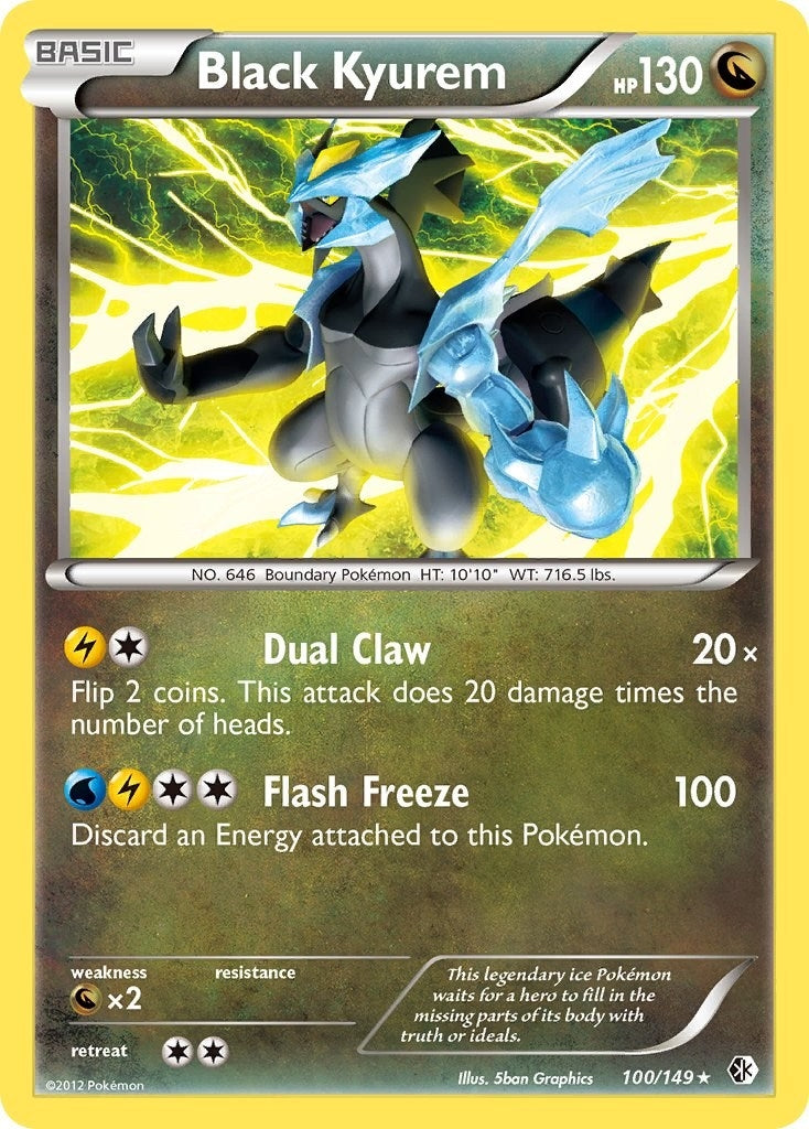 Image for Black Kyurem (100/149) - Pokemon