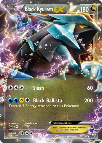 Black Kyurem EX (95/135) (Plasma Storm) Pokemon
