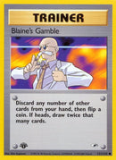 Image for Blaine's Gamble (121/132) (Gym Heroes) - Pokemon