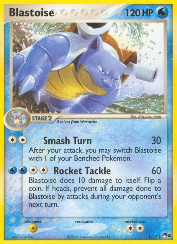 Image for Blastoise (001/017) (POP Series 3) (POP) - Pokemon