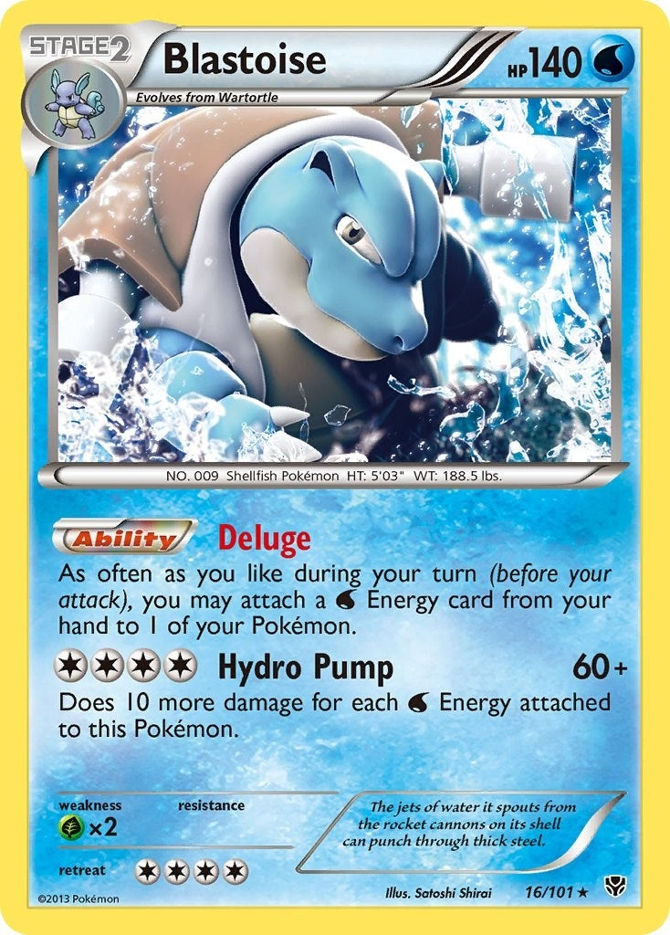 Image for Blastoise (16/101) (Plasma Blast) (PLB) - Pokemon