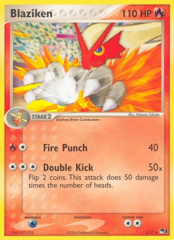 Image for Blaziken (001/017) (POP Series 1) (POP) - Pokemon