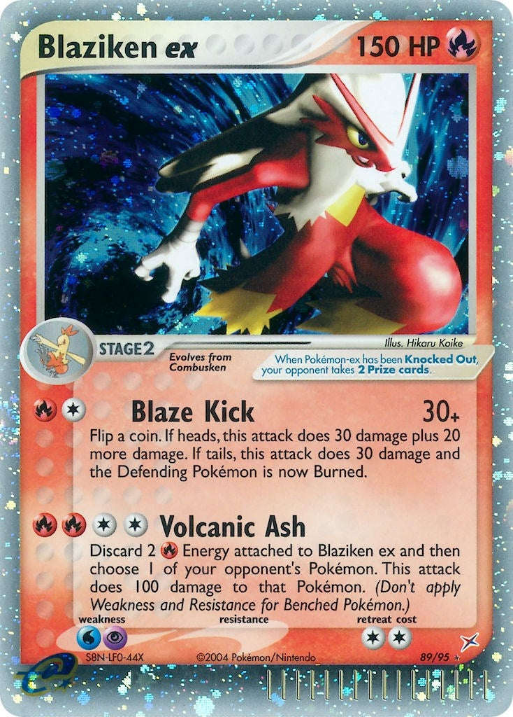 Image for Blaziken ex (89/95) (EX Team Magma vs Team Aqua) (MA) - Pokemon