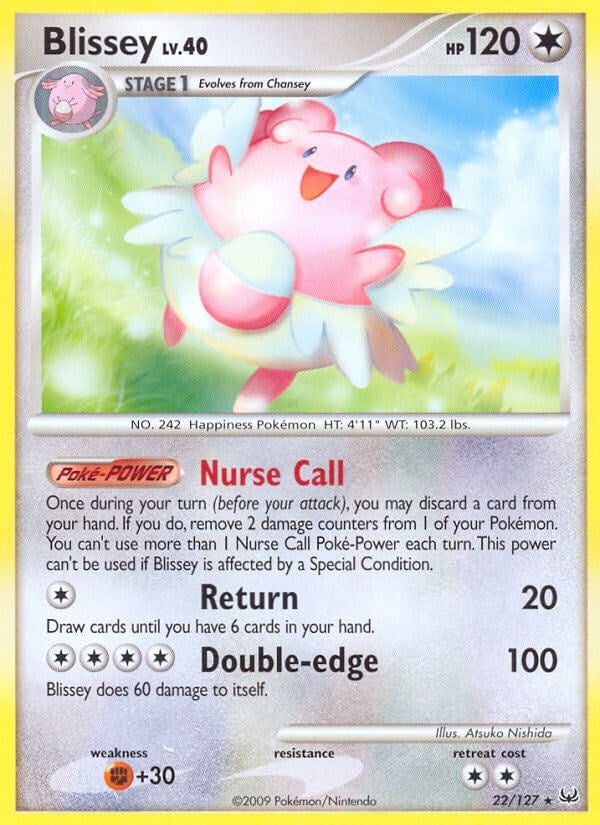 Image for Blissey (22/127) (Platinum) (PL) - Pokemon