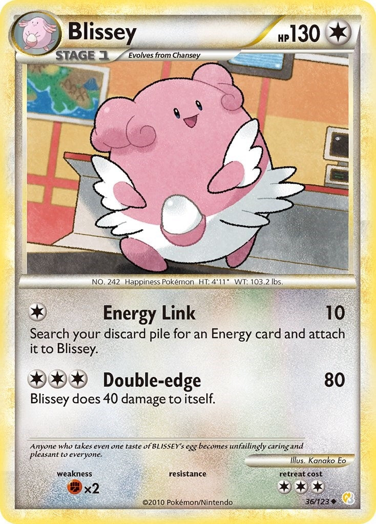 Image for Blissey (36/123) (HeartGold SoulSilver) (HS) - Pokemon