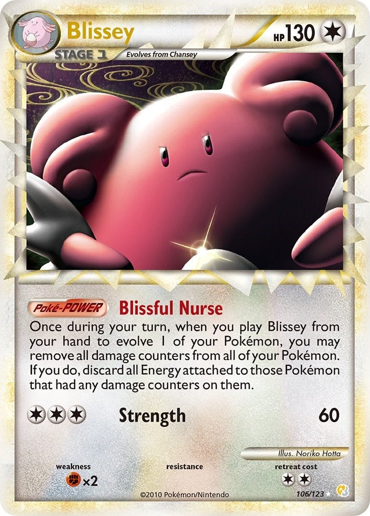 Image for Blissey (Prime) (106/123) (HeartGold SoulSilver) (HS) - Pokemon