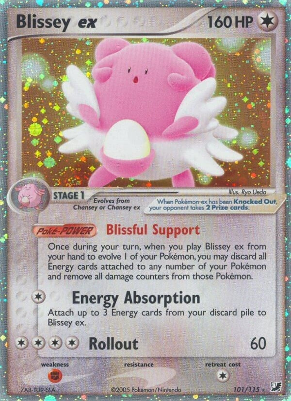 Image for Blissey ex (101/115) (EX Unseen Forces) (UF) - Pokemon
