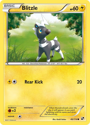 Image for Blitzle (40) (40/114) - Pokemon