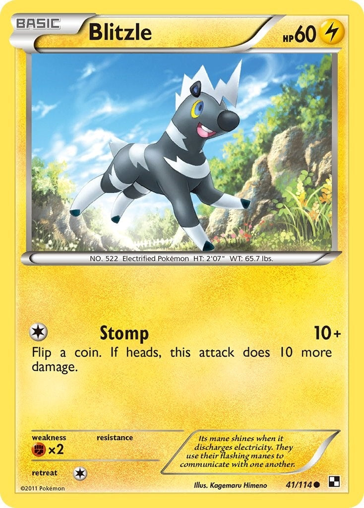 Image for Blitzle (41) (41/114) - Pokemon