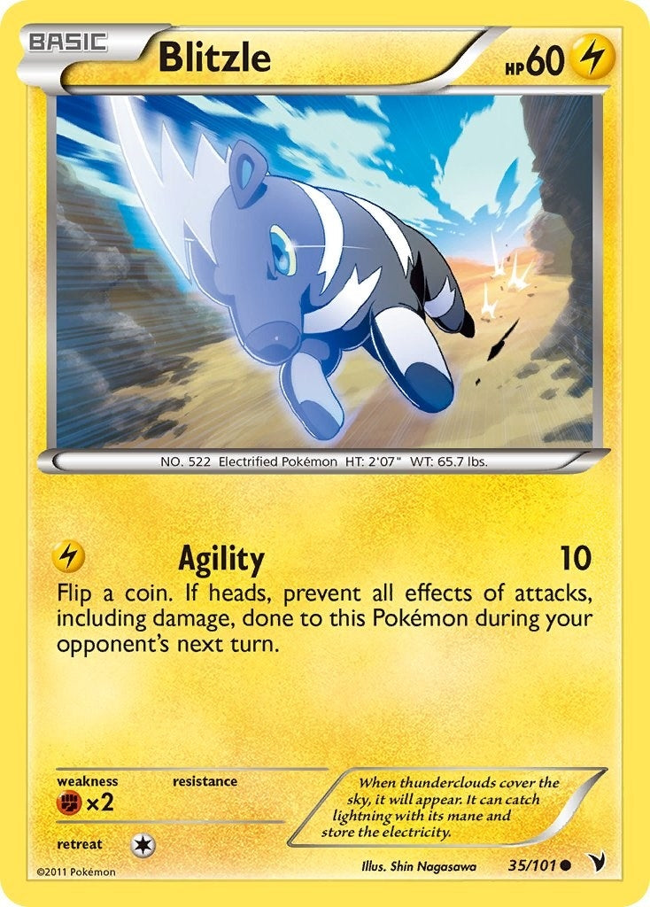 Image for Blitzle (35/101) (Noble Victories) (NVI) - Pokemon