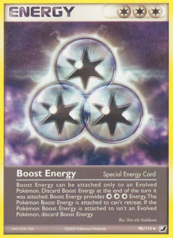 Boost Energy (98/115) (EX Unseen Forces) Pokemon
