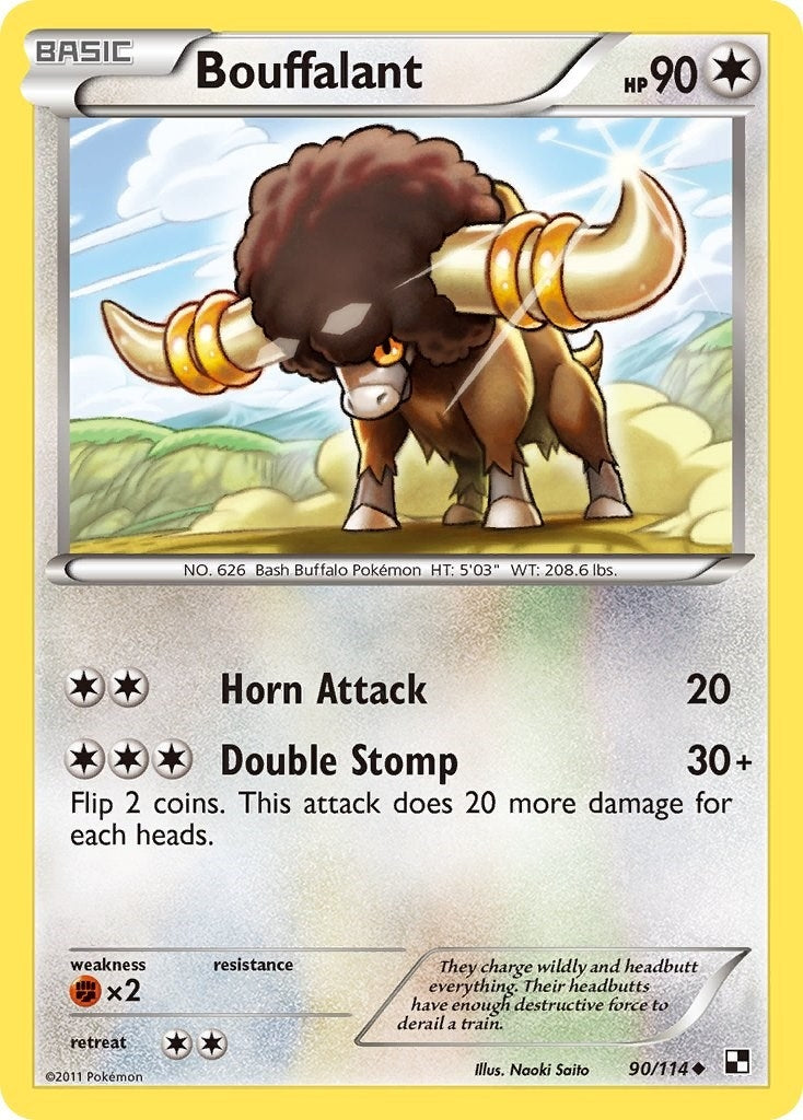Image for Bouffalant (90) (90/114) - Pokemon