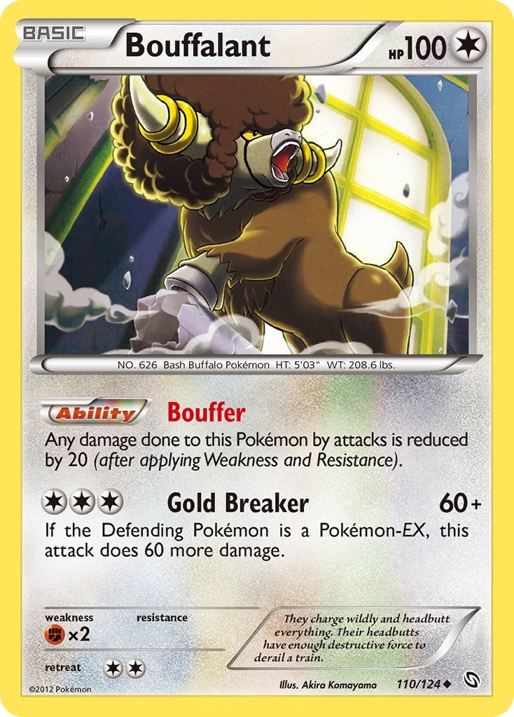 Image for Bouffalant (110/124) (Dragons Exalted) (DRX) - Pokemon
