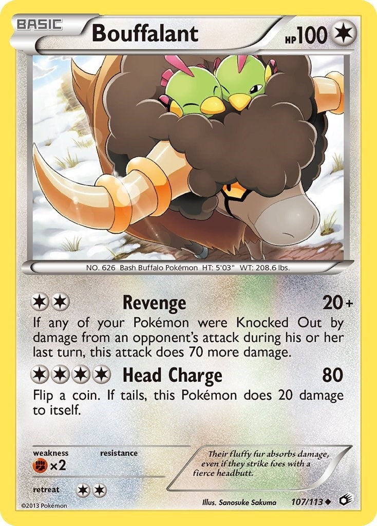 Image for Bouffalant (107/113) (Legendary Treasures) (LTR) - Pokemon