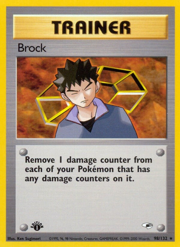 Image for Brock (98) (098/132) (Gym Heroes) (G1) - Pokemon