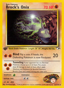 Brock's Onix (21) (021/132) (Gym Heroes) Pokemon