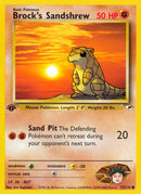 Image for Brock's Sandshrew (72) (072/132) (Gym Heroes) - Pokemon