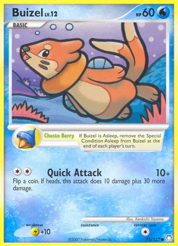 Buizel (75/123) (Mysterious Treasures) Pokemon