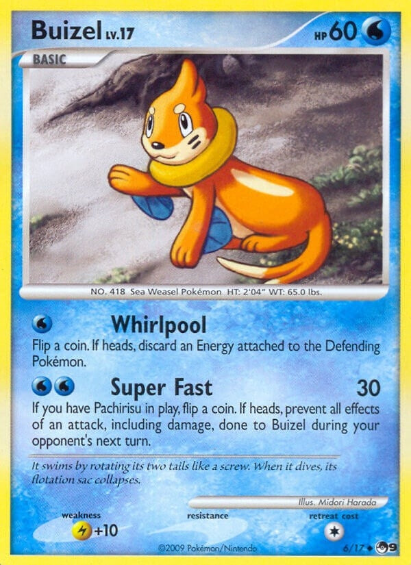 Image for Buizel (006/017) (POP Series 9) (POP) - Pokemon