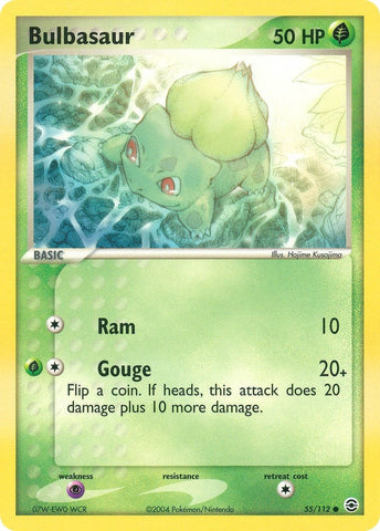 Bulbasaur (55/112) (FireRed & LeafGreen) (RG) Pokemon