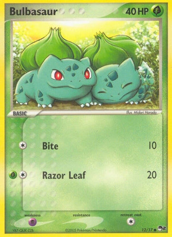 Bulbasaur (012/17) (POP Series 2)