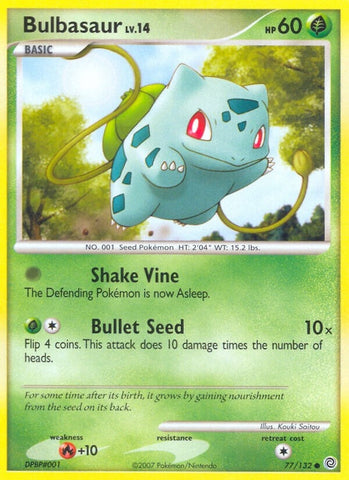 Image for Bulbasaur (77/132) (Secret Wonders) - Pokemon