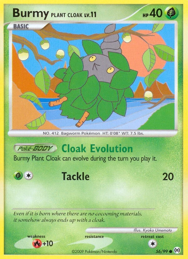 Image for Burmy Plant Cloak (56/99) - Pokemon