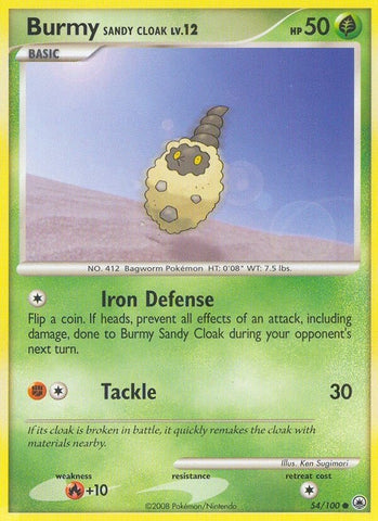 Image for Burmy Sandy Cloak (54/100) (Majestic Dawn) - Pokemon