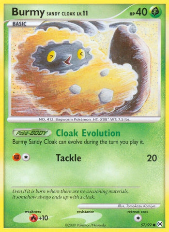 Image for Burmy Sandy Cloak (57/99) - Pokemon