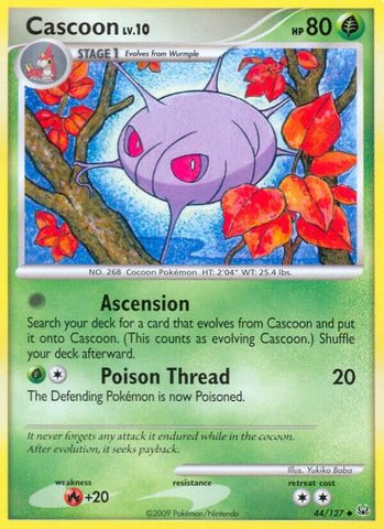 Image for Cascoon (44/127) (Platinum) - Pokemon