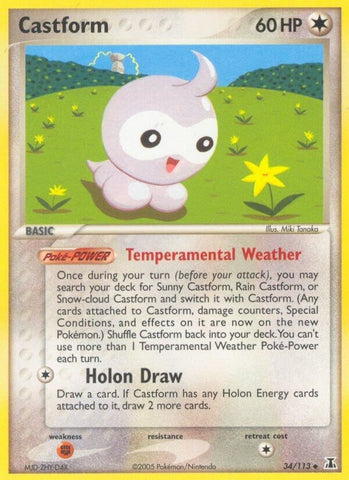 Image for Castform (34/113) - Pokemon